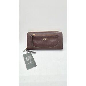 Vince Camuto Black Cherry Leather Wallet NWT